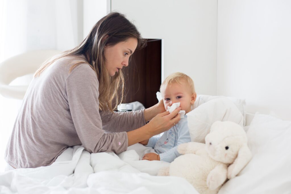TOP 5 des erreurs les plus fréquentes quand bébé est malade